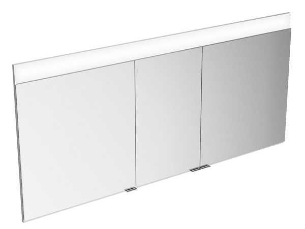 spoguļskapis ar apgaismojumu Edition 400, 1410x154 mm, h=650 mm, 3D, iebūvējams